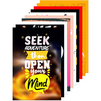 Printelligent Quote And Motivational Poster Set Of 10 Size (45 Cm X 30 Cm) (B)