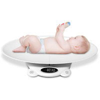Meditive 2 In 1 Multi-Purposes Mother & Baby Weighing Scale Max Weight 120 Kg, Digital Baby Scales Weight All Family New Born Baby Weighing Scale