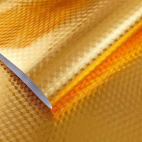 Nareval Marble Wallpaper For Home And Kitchen Marble Wall Paper For Bathroom Design Self Adhesive Waterproof Removable Wall Paper Roll Oil Proof Kitchen Countertop (Size 60 * 200Cm) (Gold Hexa A20)