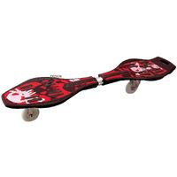 Eyesign Waveboard Skateboard With Carry Bag, With 80Mm Illuminating Pu Wheels 34 Inch X 9 Inchskateboard Mix Character