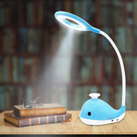 Pick Ur Needs White Rechargeable Led Desk Lamp, Touch Control Table, Eye-Caring Smart With Usb Charging