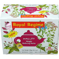 Royal Regime Tea Weight Reducing Slimming Herbs Loss Diet Herbs Herbal Infusion Herbal Tea Bags Box 50 Bags (Product Of Egypt)