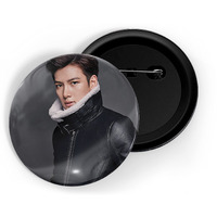 Dhcrafts Pin Badges K-Drama Korean Actor Multicolour Ji Chang-Wook D5 Glossy Finish Design Pack Of 1
