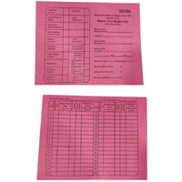 Nssp Large Attendance Card -Pack Of 1000 Pices