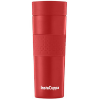 Instacuppa Vacuum Insulated Travel Mug, Stainless Steel Double Walled Thermosteel For Hot Or Cold Coffee, (470 Ml, Red)