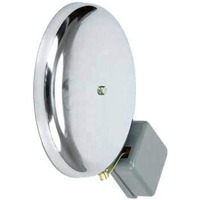 Mme Electrical Industrial Steel Gong Bell (15 Inch, Grey)