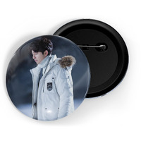 Dhcrafts Pin Badges K-Drama Korean Actor Multicolour Gong Yoo D10 Glossy Finish Design Pack Of 1