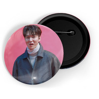 Dhcrafts Pin Badges K-Drama Korean Actor Multicolour Lee Min-Ho D5 Glossy Finish Design Pack Of 1