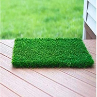 Bombay Dreams 45 Mm Artificial Green Grass Carpet | High Density Premium Lawn Turf | Indoor & Outdoor Use | Washable, Dust & Waterproof Mats | Skin Friendly (Size - 2 X 25 Feet)