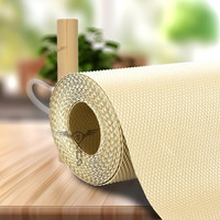 Sittella (45Cm X 3M) Multi-Purpose Eva Non-Slip Kitchen Drawer Shelf And Cabinet Liners Waterproof Washable Mats Protect Dresser Shelves Cupboard Bathroom Cabinets (Ivory)