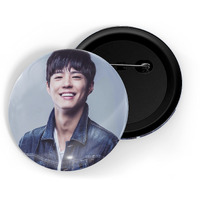 Dhcrafts Pin Badges K-Drama Korean Actor Multicolour Park Bo-Gum D9 Glossy Finish Design Pack Of 1