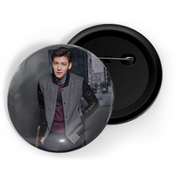 Dhcrafts Pin Badges K-Drama Korean Actor Multicolour Ji Chang-Wook D14 Glossy Finish Design Pack Of 1