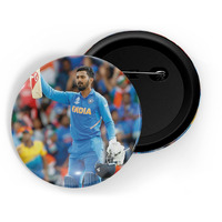 Dhcrafts Pin Badges Multicolor Cricketer Kl Rahul D2 Glossy Finish Design Pack Of 1 (58Mm)