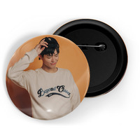 Dhcrafts Pin Badges K-Drama Korean Actor Multicolour Park Bo-Gum D4 Glossy Finish Design Pack Of 1