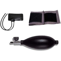 Auditech - Bp Monitor Cuff With Bladder[ Armlet ], Valve And Bulb For Diamond & Other Brands Bp [ Manual, Lcd, Led ] - Black