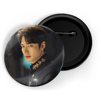 Dhcrafts Pin Badges K-Drama Korean Actor Multicolour Lee Min-Ho D16 Glossy Finish Design Pack Of 1