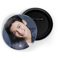 Dhcrafts Pin Badges K-Drama Korean Actor Multicolour Ji Chang-Wook D13 Glossy Finish Design Pack Of 1