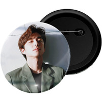 Dhcrafts Pin Badges K-Drama Korean Actor Multicolour Gong Yoo D14 Glossy Finish Design Pack Of 1