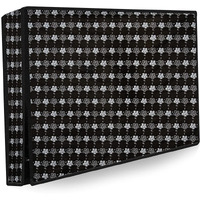 Stylista Waterproof Led Tv Cover For All 65 Inch Models Floral Pattern Black