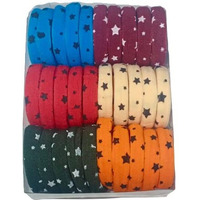 Srs Hair Printed Rubber Band For Women & Girl's (Multi-Colour) Pack Of 30 Piece