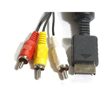 Av Cable For Ps2 And Ps3 For Sony Playstation 2 And Playstation 3 Gaming Console (Multicolor)