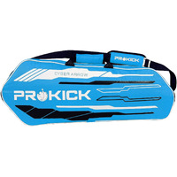 Prokick Cyber Arrow Badminton Kitbag With Double Zipper Compartments, Indigo