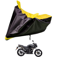 Auto Hub Water Resistant Bike Body Cover For Tvs Raider - Black/Yellow