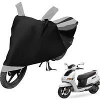 Auto Hub Water Resistant Bike Body Cover For Tvs Ronin - Black/Silver