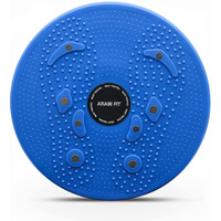 Arainfit Tummy Twister Board Waist Disc Waist Trimmer Abdominal Abs Exerciser Body Toner Exerciser Home Gym Equipment For Men And Women (Tw Blue)