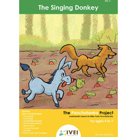 Ivei Panchatantra Kids Learning Book - Workbook And 2 Diy Keychains Of Panchatantra Story - Colouring Activity Worksheets - Creative Fun Activity And Education For Kids - The Singing Donkey ( Age 4 To 7 Years )