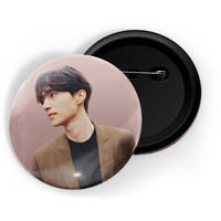 Dhcrafts Pin Badges K-Drama Korean Actor Multicolour Lee Dong-Wook D2 Glossy Finish Design Pack Of 1