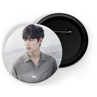 Dhcrafts Pin Badges K-Drama Korean Actor Multicolour Lee Min-Ho D1 Glossy Finish Design Pack Of 1