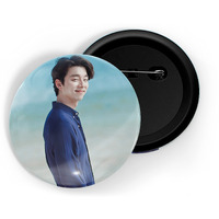 Dhcrafts Pin Badges K-Drama Korean Actor Multicolour Gong Yoo D5 Glossy Finish Design Pack Of 1
