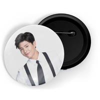 Dhcrafts Pin Badges K-Drama Korean Actor Multicolour Park Bo-Gum D6 Glossy Finish Design Pack Of 1