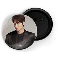 Dhcrafts Pin Badges K-Drama Korean Actor Multicolour Lee Min-Ho D9 Glossy Finish Design Pack Of 1