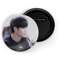 Dhcrafts Pin Badges K-Drama Korean Actor Multicolour Lee Min-Ho D3 Glossy Finish Design Pack Of 1