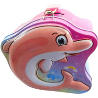 Funblast Coin Box For Kids With Lock And Key  Cartoon Toy Money Bank For Kids Piggy Saving Box For Girls, Boys, Birthday Return Gift For Children (Random Color)