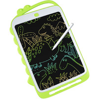 Toyshine 10" Big Size Writing Tablet For Kids, Lcd Tab For Kids Drawing Pad Doodle Board For 3-10 Years Old Boys/Girls Gifts Education Learning Toys- Green