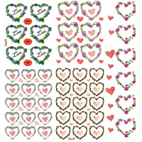 Messketeers - Festive Stickers (Valentines Stickers)
