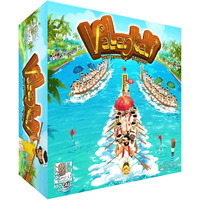 Dice Toy Labs Vallamkali - Light Strategy Boat Racing Board Game For Adults And Teens | Family Fun And Party For 3-6 Players