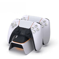 Tobo Vertical Stand With Cooling Station Compatible With Ps5 Accessories Controller Charger Suction Cooling Fan With Charging Dock Station, 3 Extra Usb Ports (Ps-5-Coolingg-Fan-2) - Td-338Ga