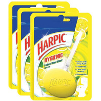 Harpic Hygienic Toilet Cleaner Rim Block, Citrus - 26 G (Pack Of 3) | India's # 1 Toilet Cleaner