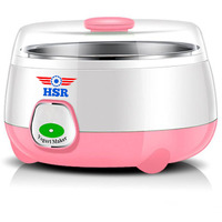 Hsr Plastic And Stainless Steel Automatic Yogurt Maker (Size: 170X170X120Mm, Bowl/Container Capacity: 900Ml)