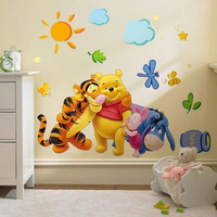 Jaamso Royals Multicolor Cartoon Animal Wall Stickers For Kids, Wall Stickers For Kids Room, Kids Wall Stickers For Kids Room, Kids Room Wall Sticker (70 Cm X 50 Cm)