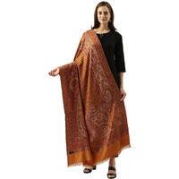 Pashmoda Women Shahnaz Antique Jamawar Shawl (Size: 101 X 203 Cm)