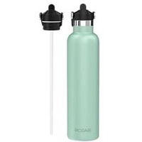 Rioware Riotuff Insulated Water Bottle 1000Ml Stainless Steel Leak Proof 24 Hours Hot And Cold For School,Office,Gym, Sports, Hiking, Trek, Travel For Men & Women Matt Finish(Green)