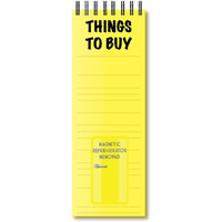 Nourish Paper Fridge Magnet (Yellow)