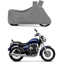 Bull Rider 2 Wheeler Bike Cover For Royal Enfield Thunderbolt 350 (Grey)