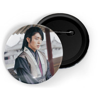 Dhcrafts Pin Badges K-Drama Korean Actor Multicolour Lee Joon-Gi D6 Glossy Finish Design Pack Of 1