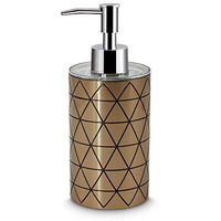 Freelance Miami Polystyrene Soap Dispenser, Shower Lotion, Gel, Conditioner, Liquid Shampoo Pump (Copper)